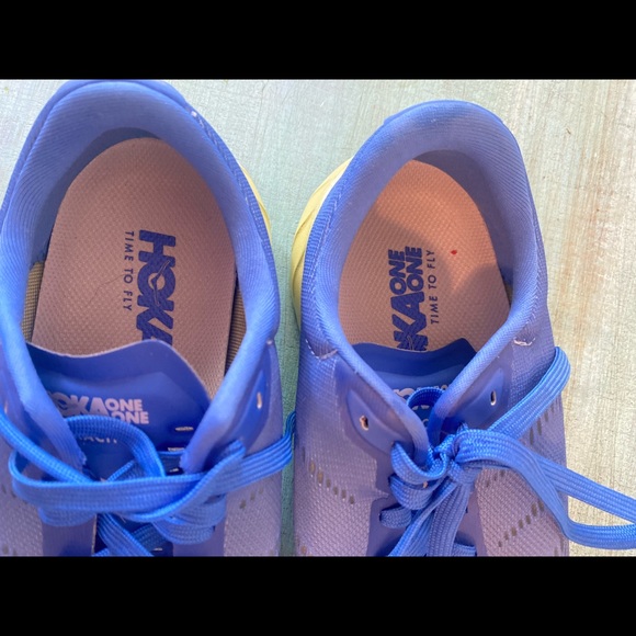 Hoka One One Mach 2 Profly Blue Mesh Running Shoes Sz 8.5 - Picture 7 of 10